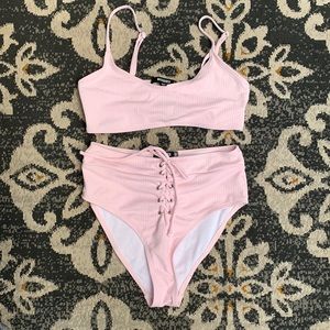 Light Pink Missguided Bikini